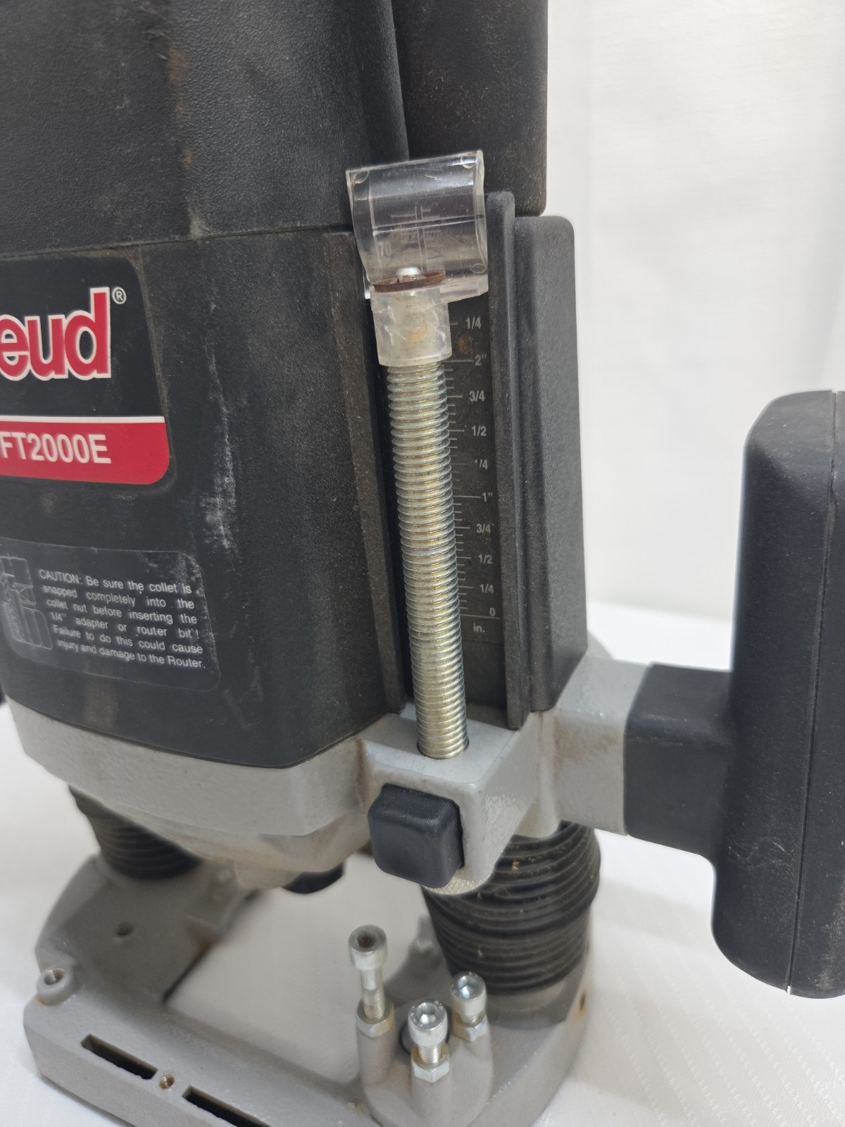 Freud Variable Speed Plunge Router Model FT-2000E tool professional Table Mount
