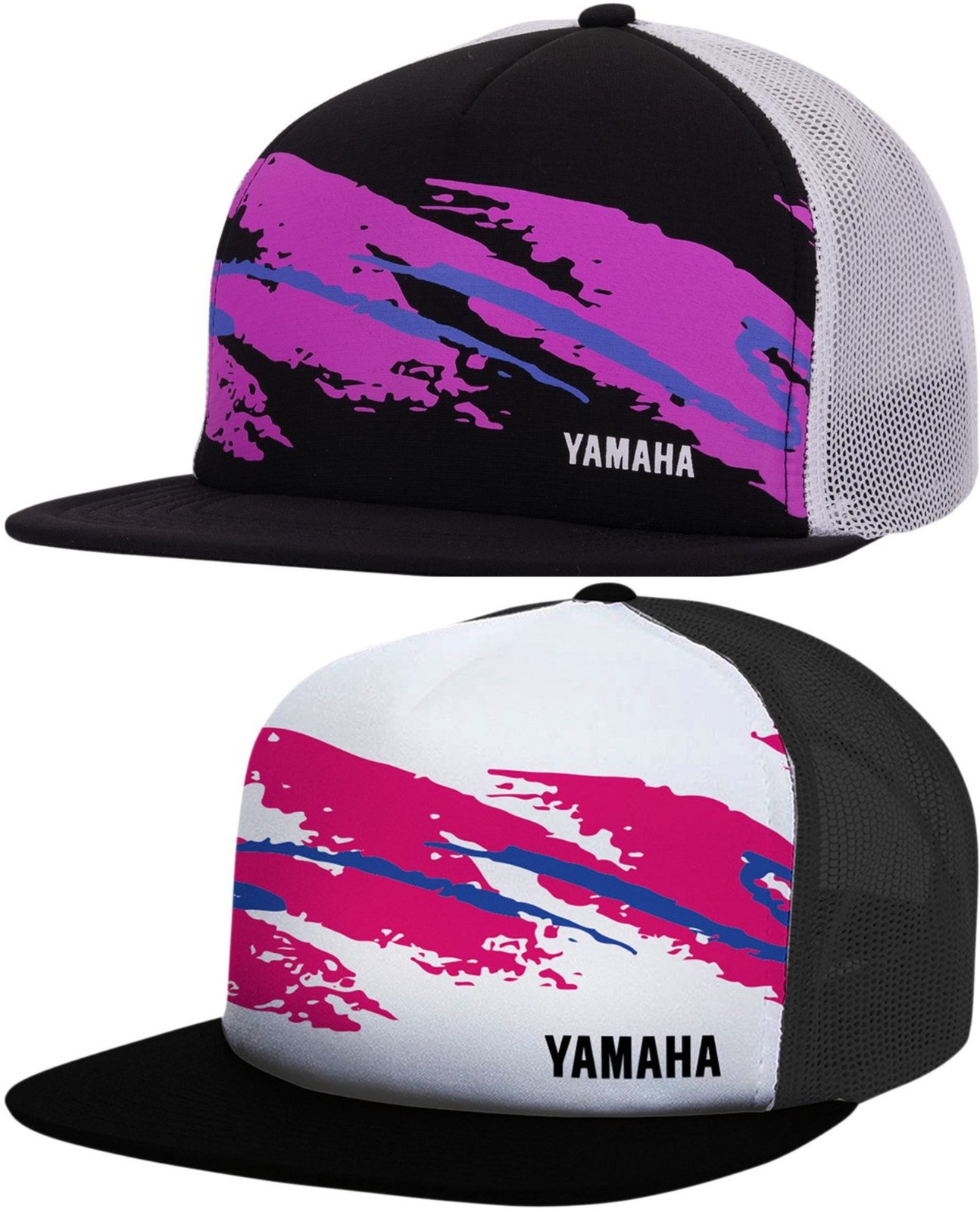 Licensed Yamaha Graffiti Mens Snapback Hat