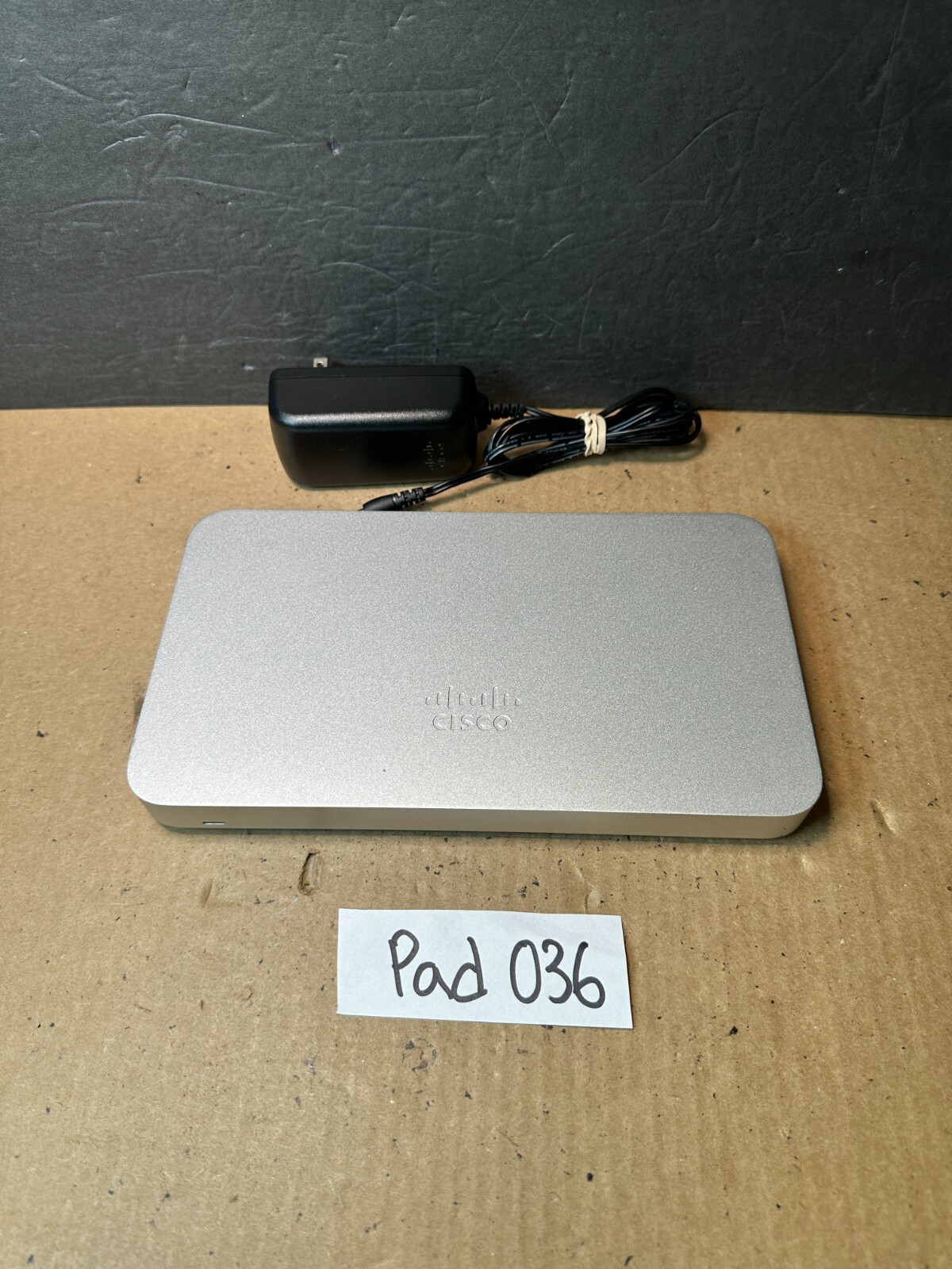 Cisco Meraki MX64-HW Cloud Managed Firewall Router (600-32010-C) W/ AC Adapter