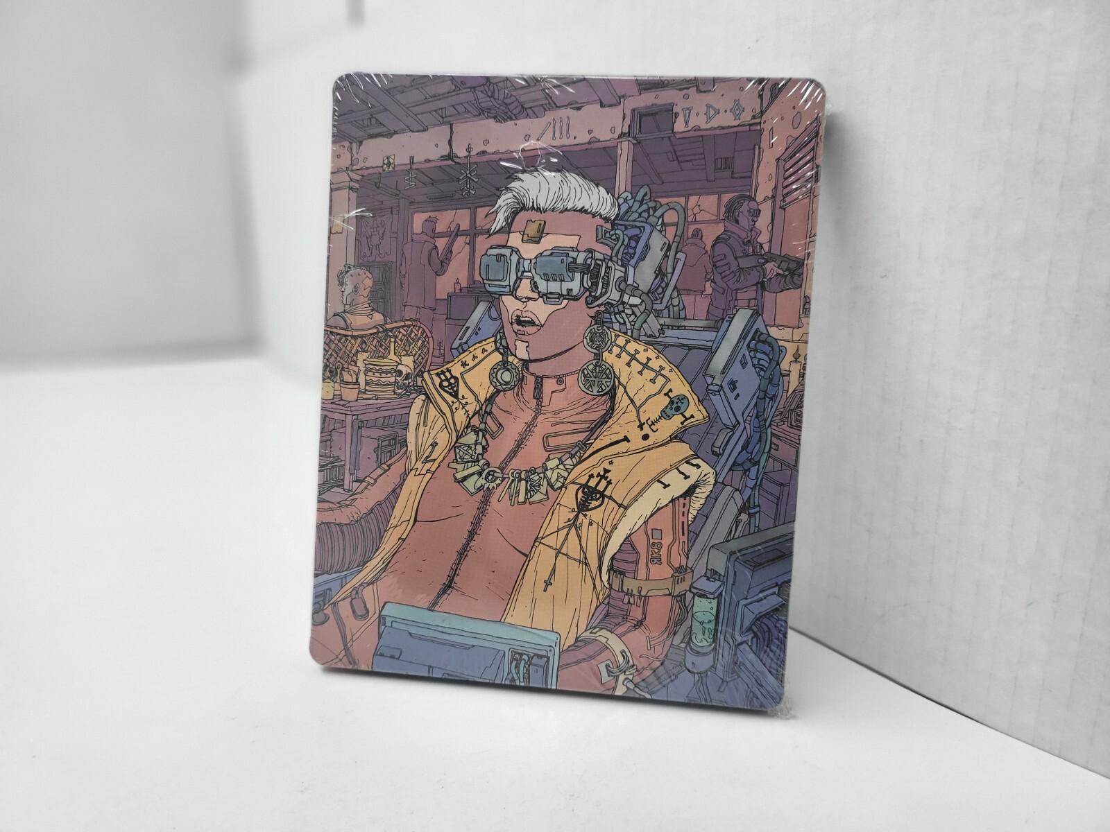MINT  NEW Sealed Cyberpunk 2077 Only Voodoo Boys Metal Steel Book Case NO GAME