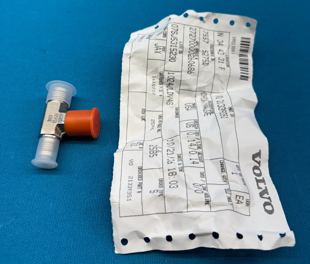 Genuine Volvo 21339351 Mack Truck Multi-Purpose 2-Way Aftertreatment Check Valve