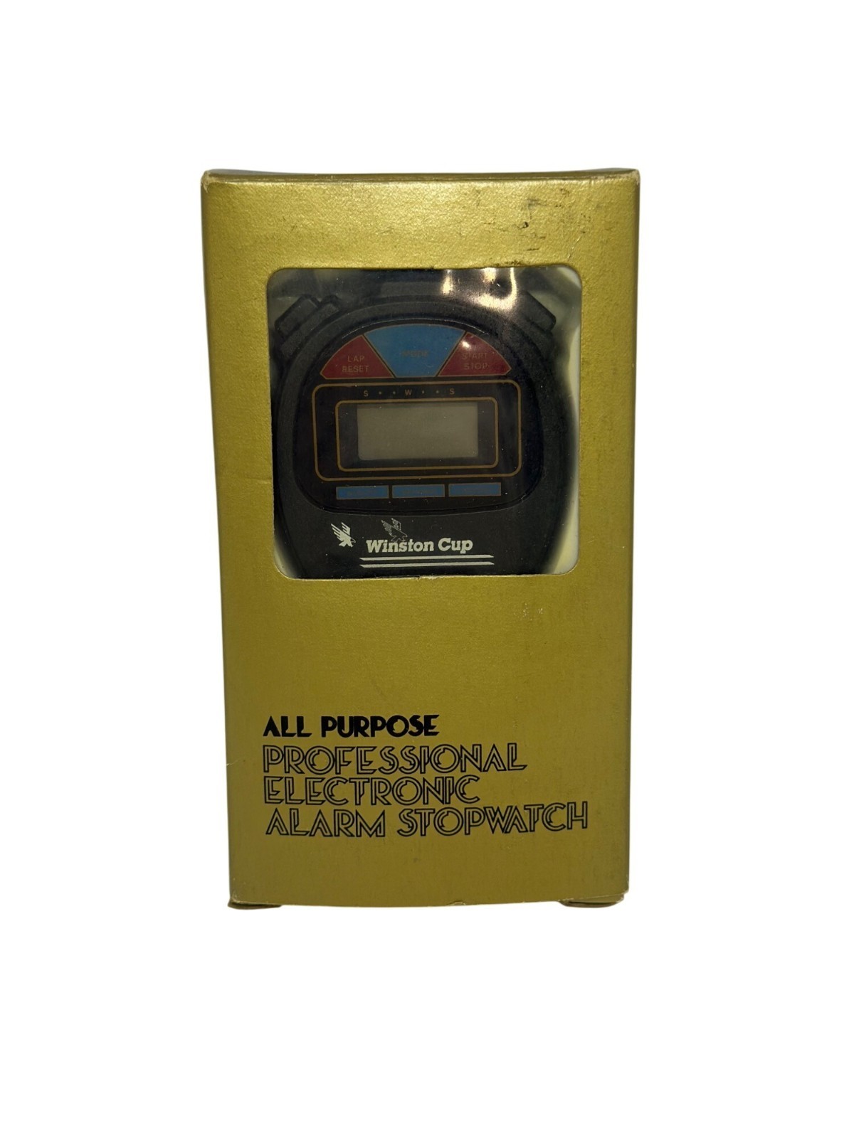 VTG Winston Cup Electronic Alarm Stopwatch Professional Compact Timer UNTESTED