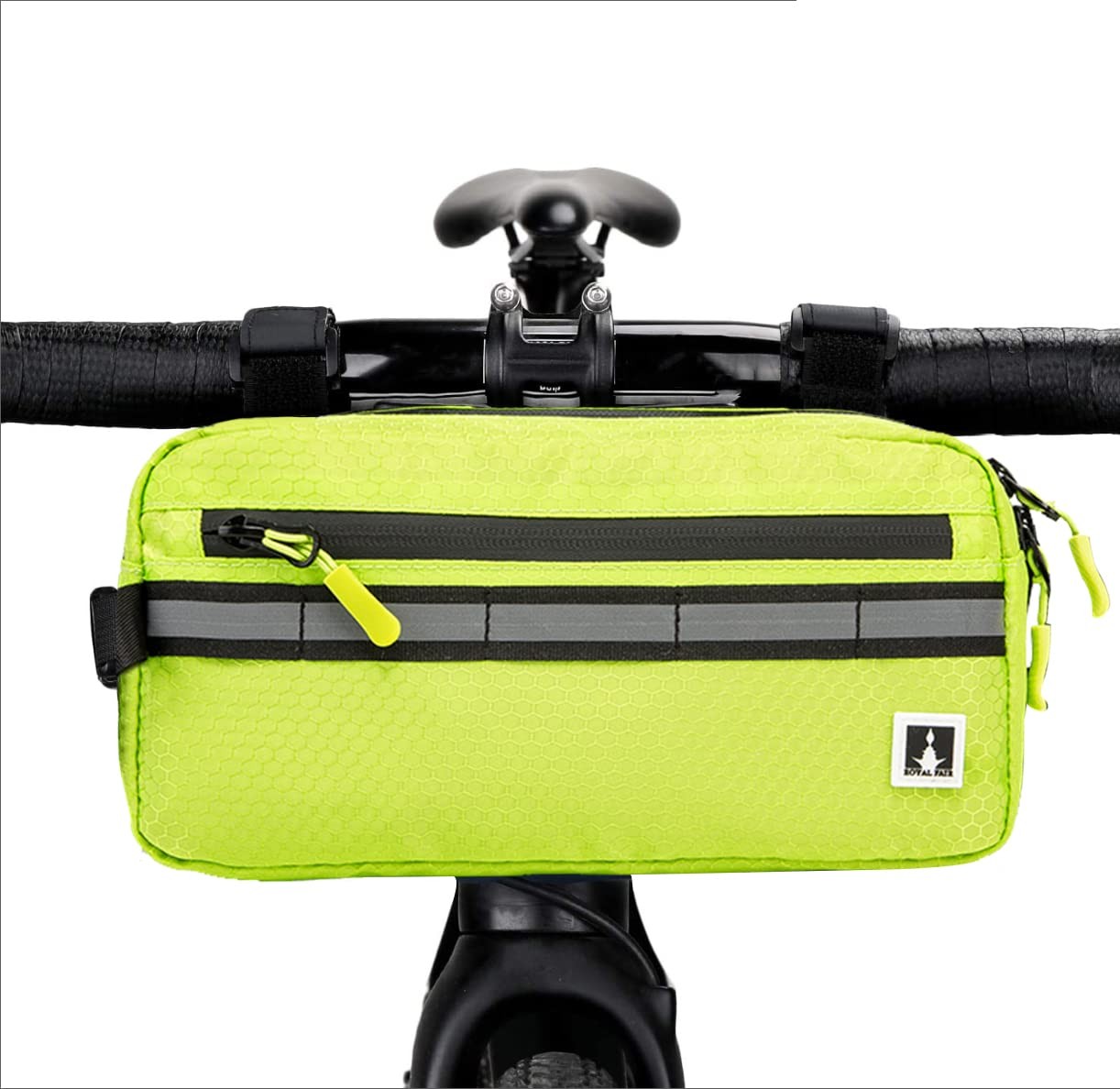 Waterproof Bike Handlebar Bag… (Neo Green)