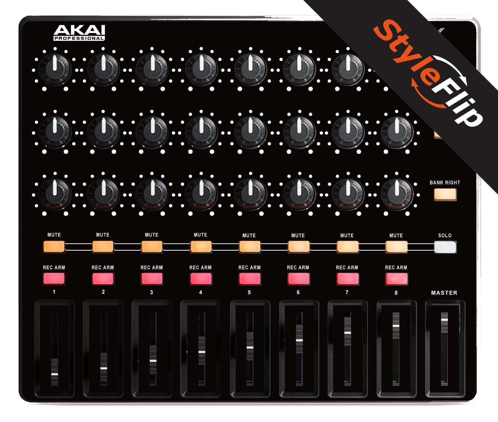 Akai Midi Mix Skin | Color Black | Protective Decal | StyleFlip Skins