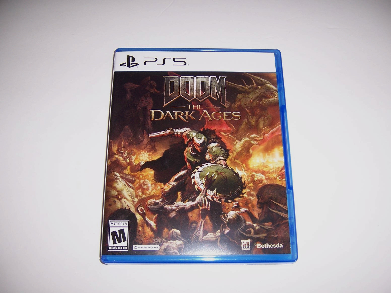 Replacement Box Case Only for Doom The Dark Ages PlayStation 5 PS5 AUTHENTIC