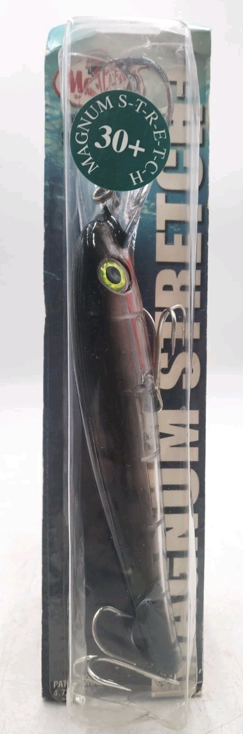 Manns Bait Magnum Stretch 30+ Black Back Mylar SDRB887-M Deep Sea Fishing Lure