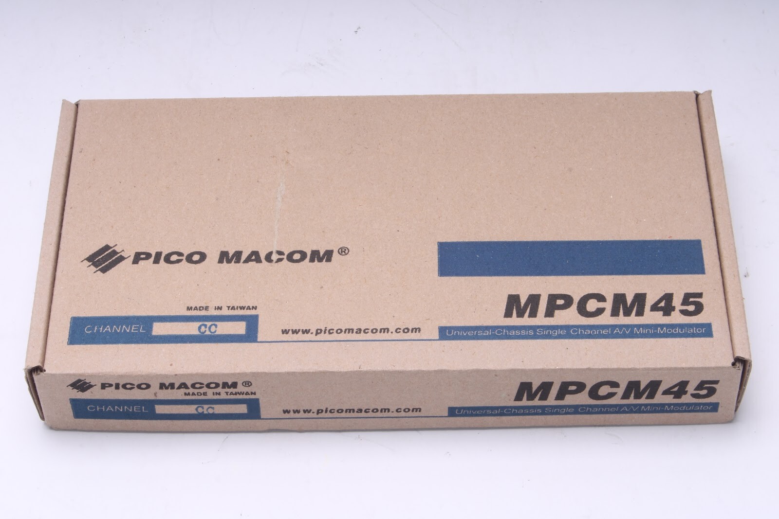 Pico Macom MPCM45-CC Universal Chassis Single A/V Mini-Modulator Channel CC NEW