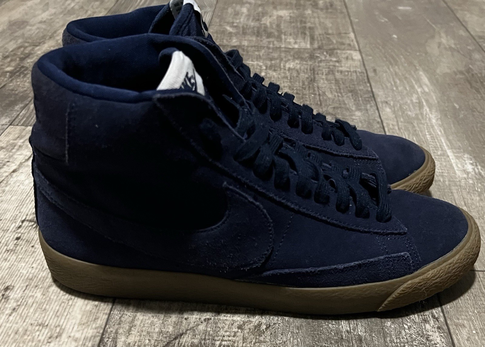 Men’s Nike Blazer Mid 77 Suede Men's Size 8 Velvet Brown Gum Shoes Sneakers
