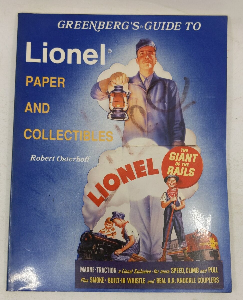 Greenberg Guide to Lionel Paper and Other Collectibles Paperback Book