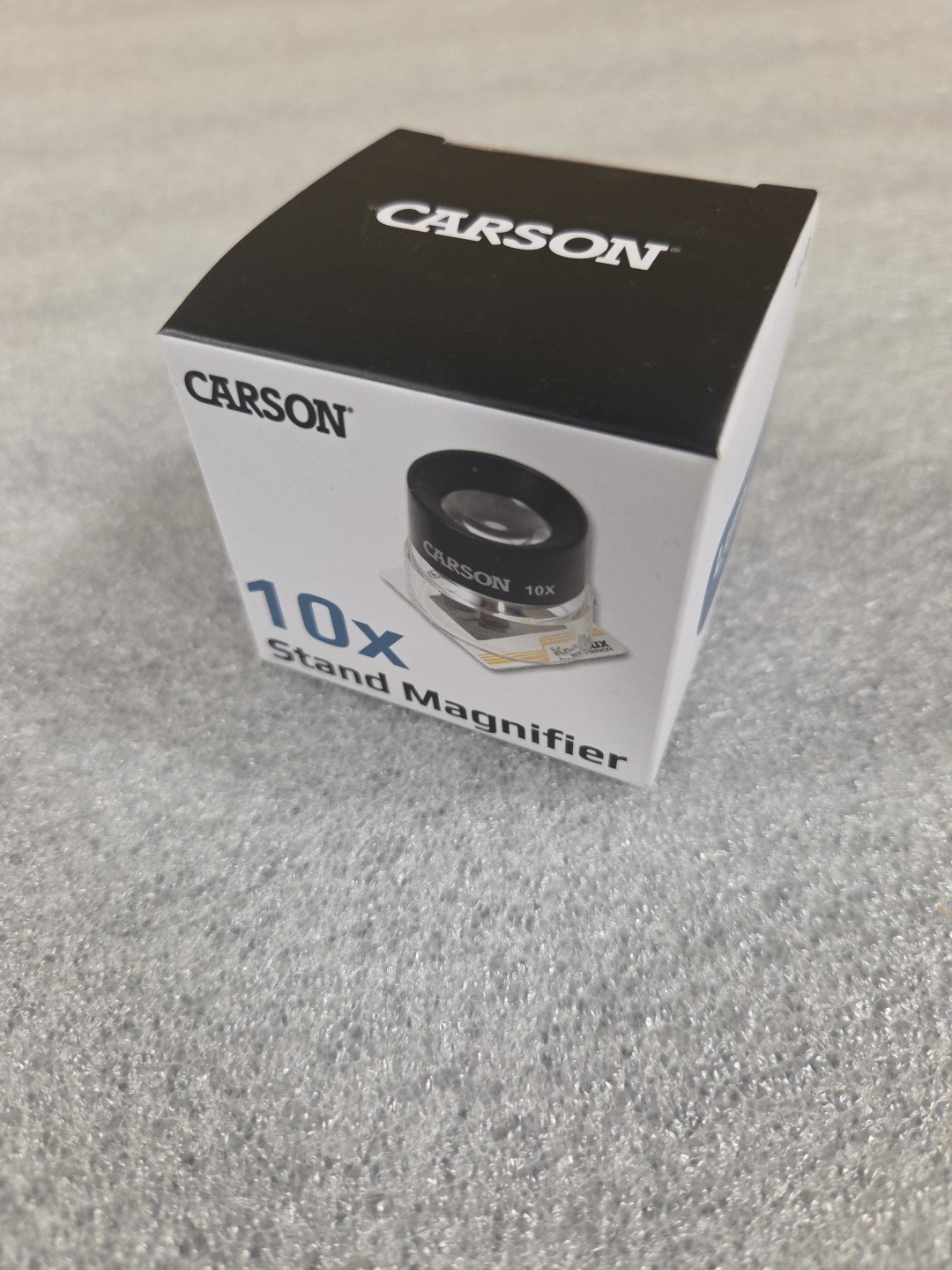 Carson 10X LumiLoupe Standing Magnifying Glass LL-10