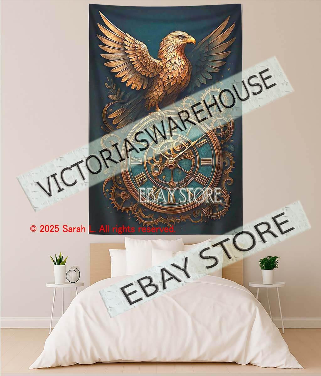 Wisdom Gear Tapestry Mythic Decor 59X82 in