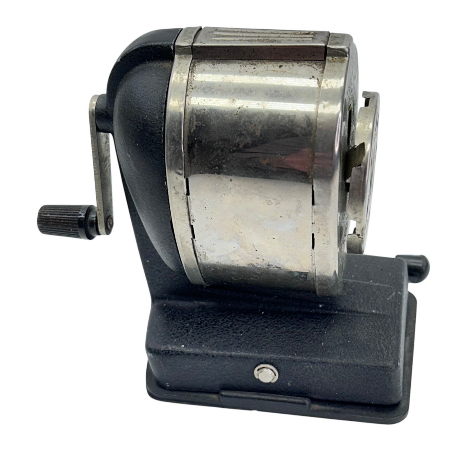 Vintage Boston Vacuum Mount Self-Feeder Manual Table Mount Pencil Sharpener
