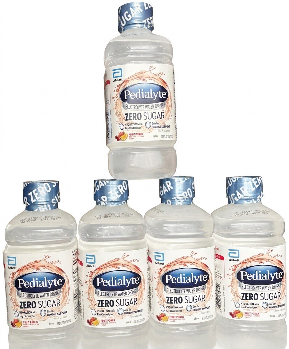 Pedialyte Zero Sugar Electrolyte Drink(s). Buy 4 Bottles & Get 5th Bottle FREE!