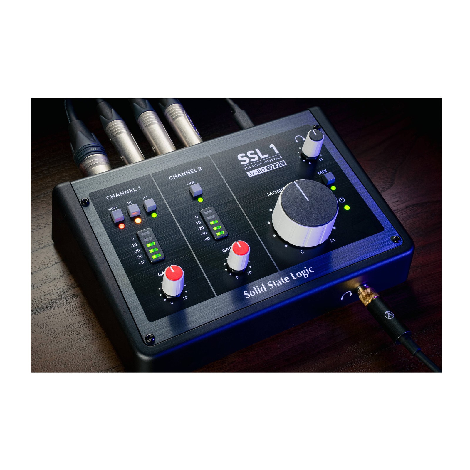Solid State Logic SSL 1 2x2 32-bit/192 kHz USB-C Audio Interface