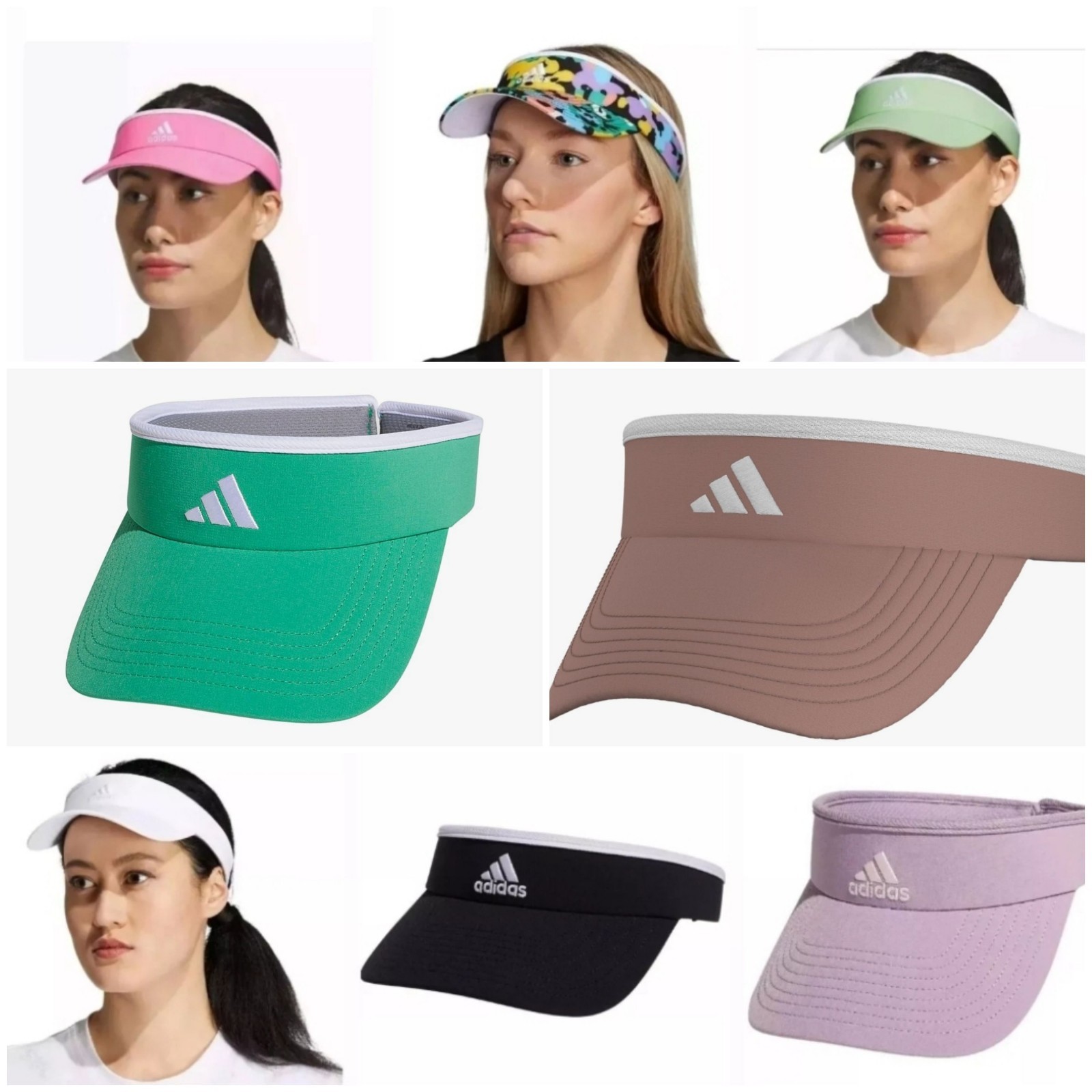 Women's Adidas AeroReady Match Visor Choose Your Color!!