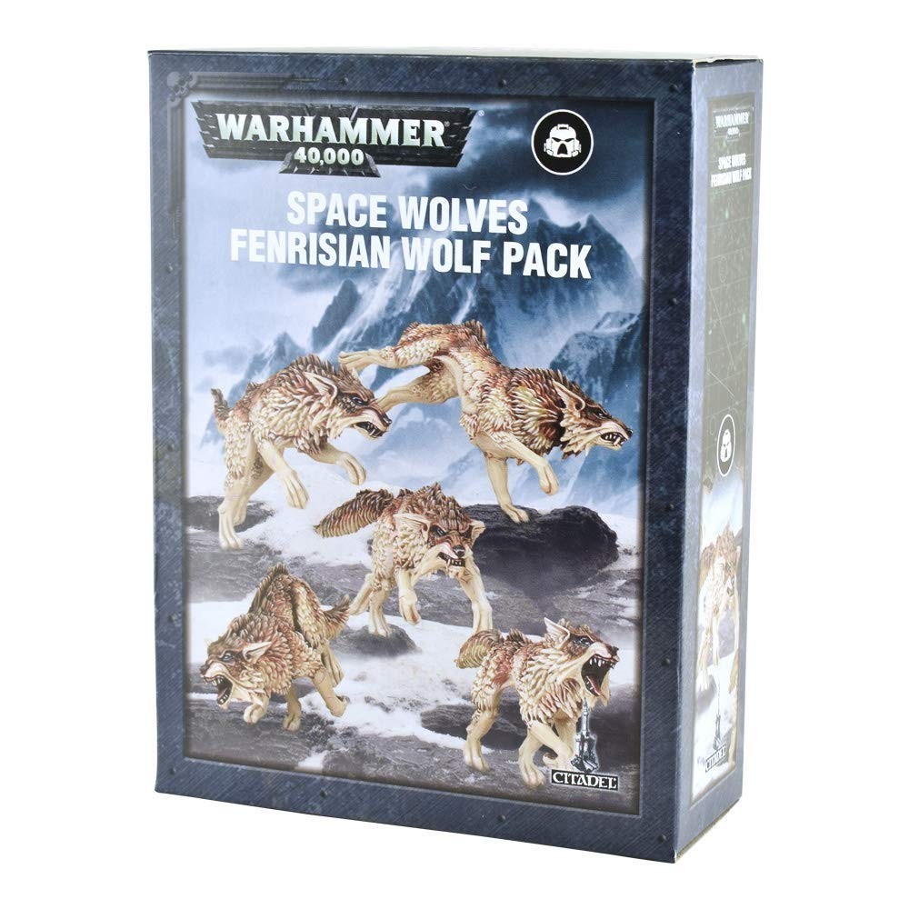 Space Wolves: Fenrisian Wolves - Warhammer 40K - Brand New, Factory Sealed