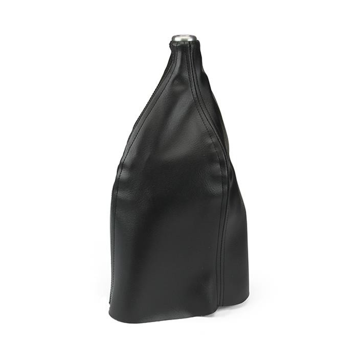 Lokar Manual Transmission Shift Boot 70-BAF3; Deluxe Top Boot Black Naugahyde