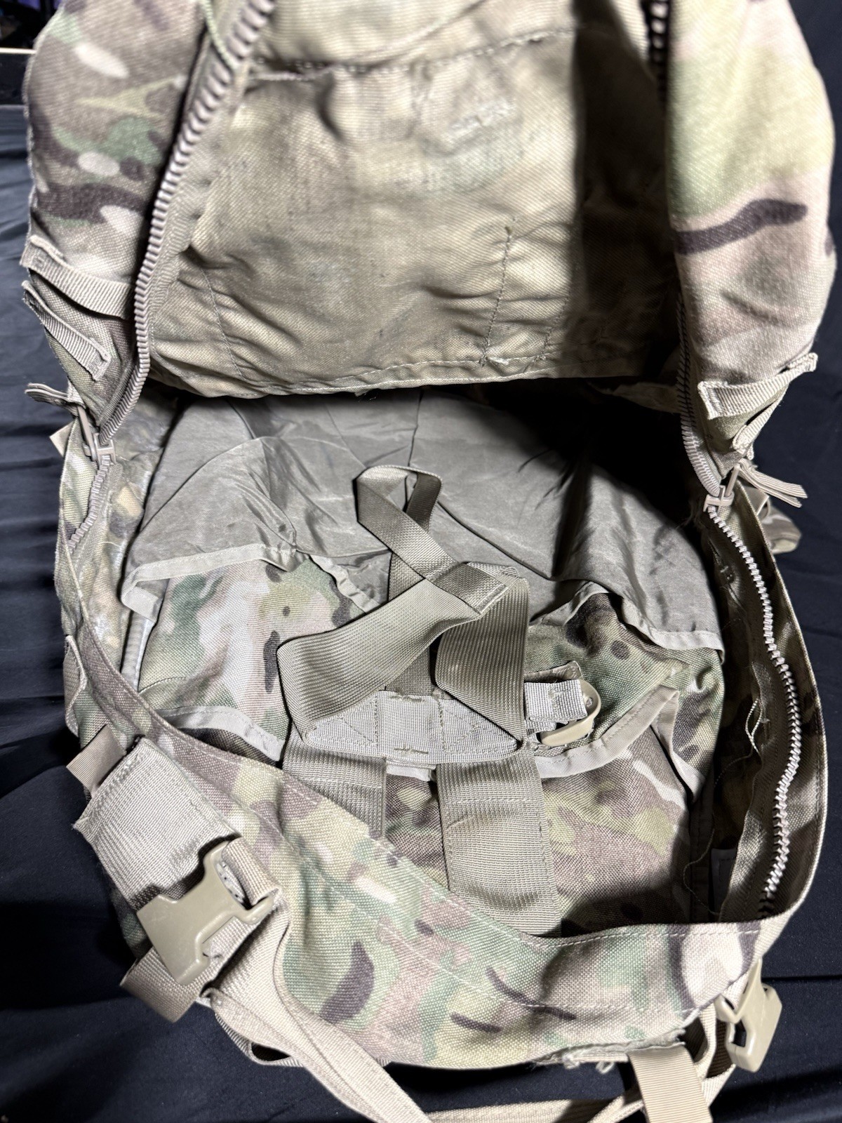 USGI OCP MOLLE II MEDIUM COMPLETE RUCKSACK RUCK BACKPACK ASSEMBLY MULTICAM
