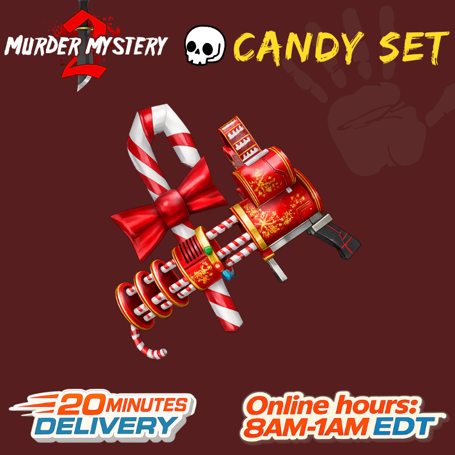 MURDER MYSTERY 2 |MM2 ⚡Candy Set⚡Cheap + Fast Delivery 🚀