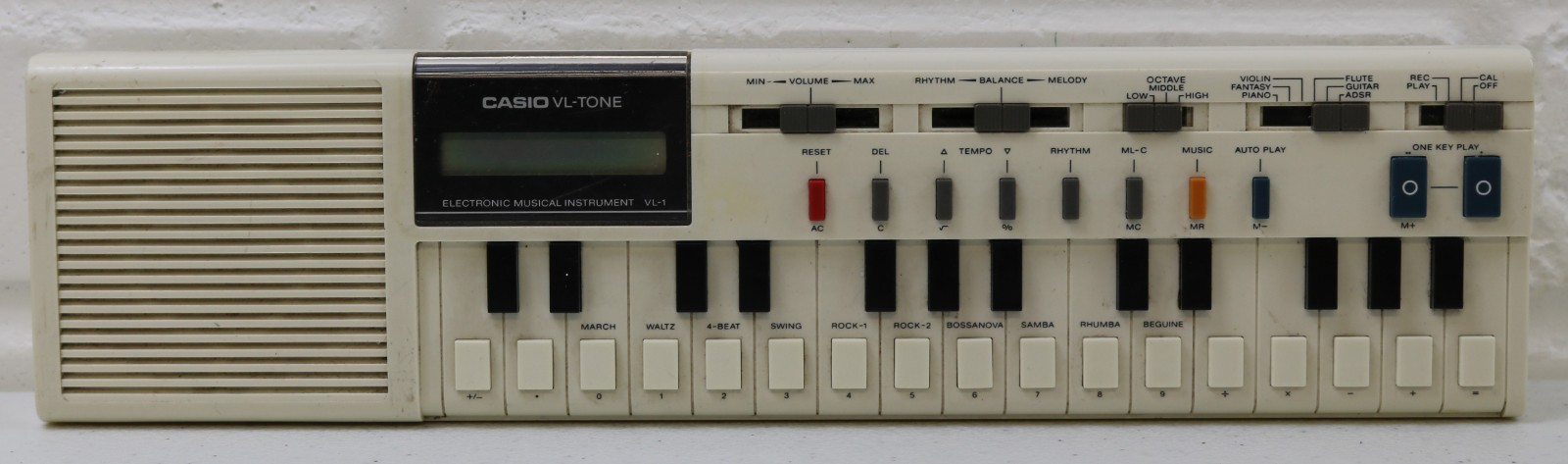 Casio VL-TONE VL-I Electronic Musical Keyboard Calculator Tested Working - Video