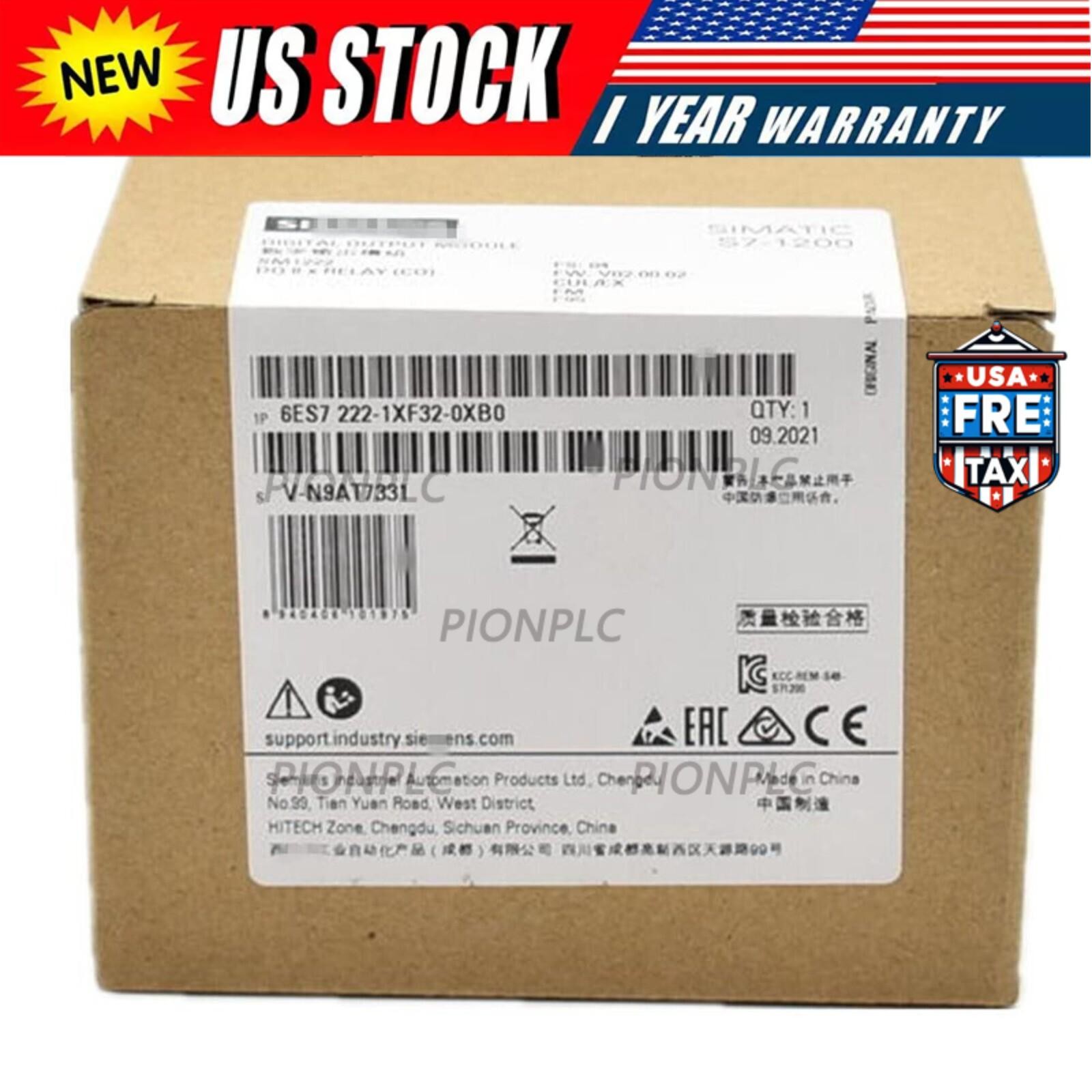 New Siemens 6ES7222-1XF32-0XB0 6ES7 222-1XF32-0XB0 S7-1200 Digital output SM1222