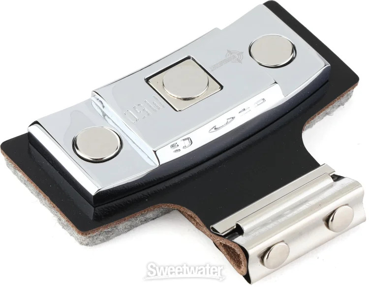 Snareweight M50 Leather Tone Control Dampener - Black