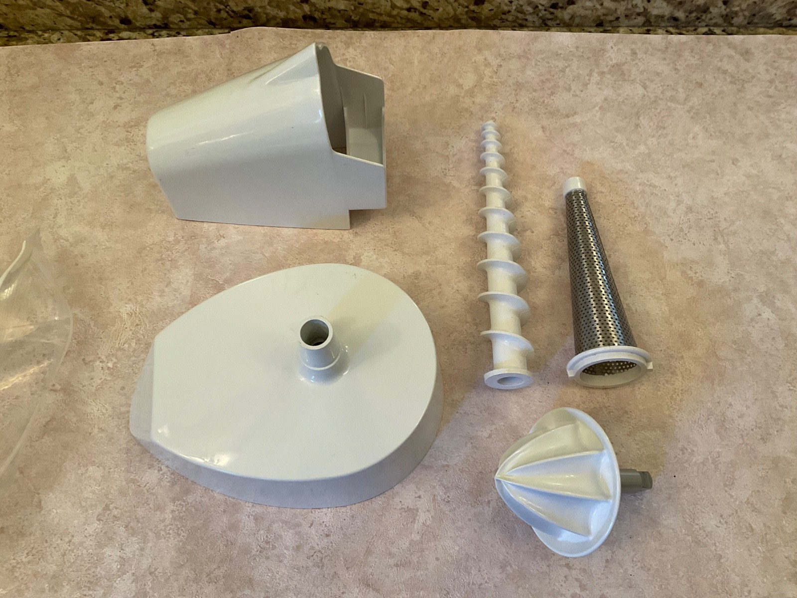KITCHENAID JUICER REPLACEMENT PARTS, SEE PHOTO