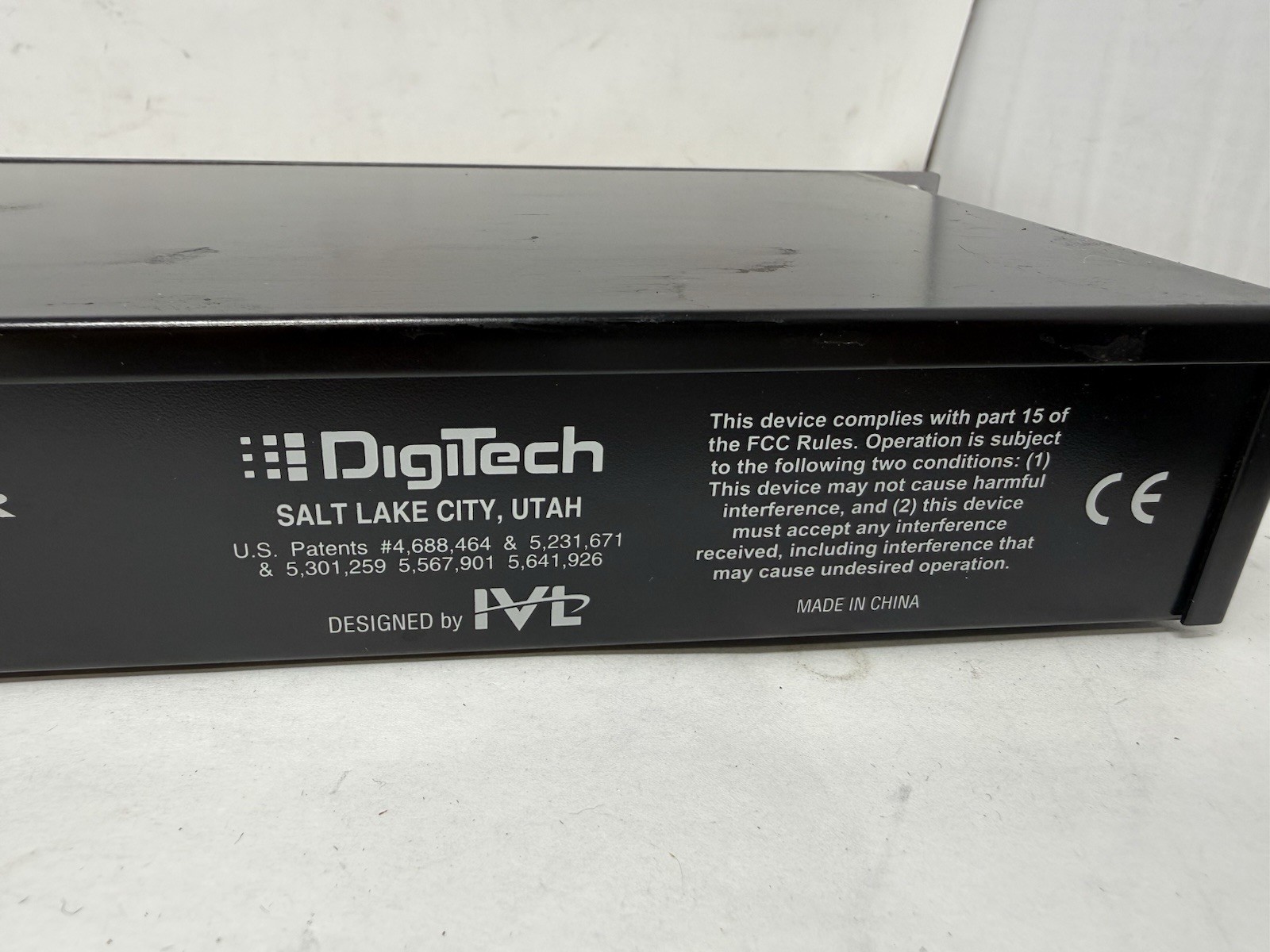 Digitech Vocalist VR vocal harmony processor DIGITECH VOCALIST VR