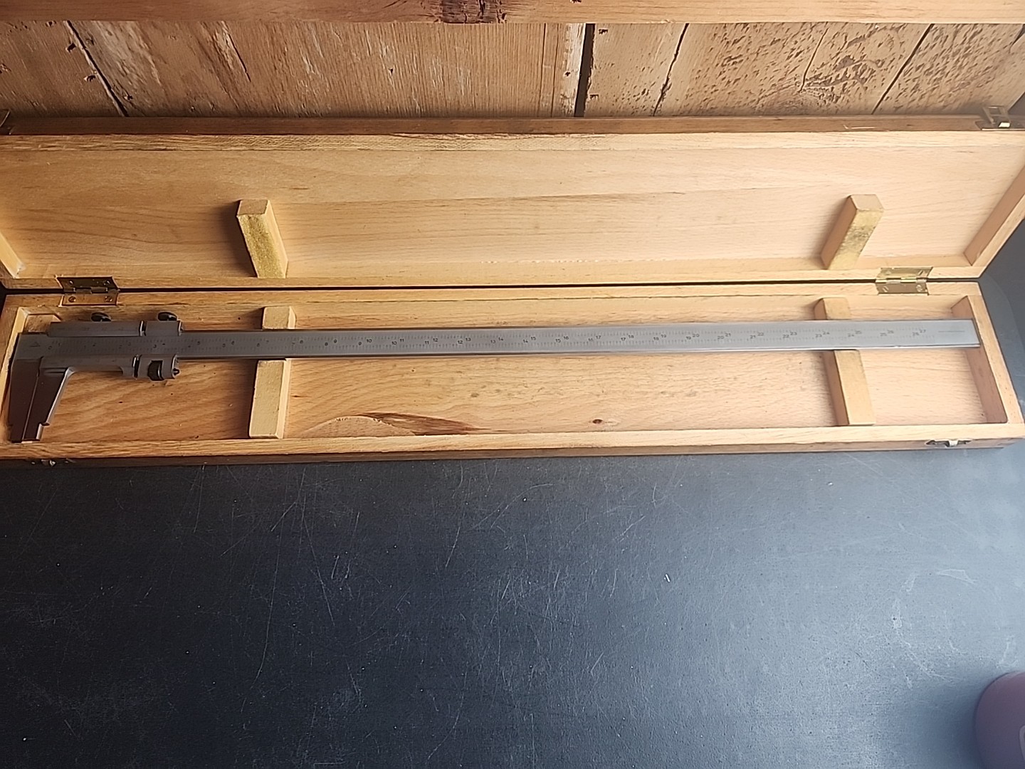 Stiefelmayer Prazision 27" Vernier Made In West Germany
