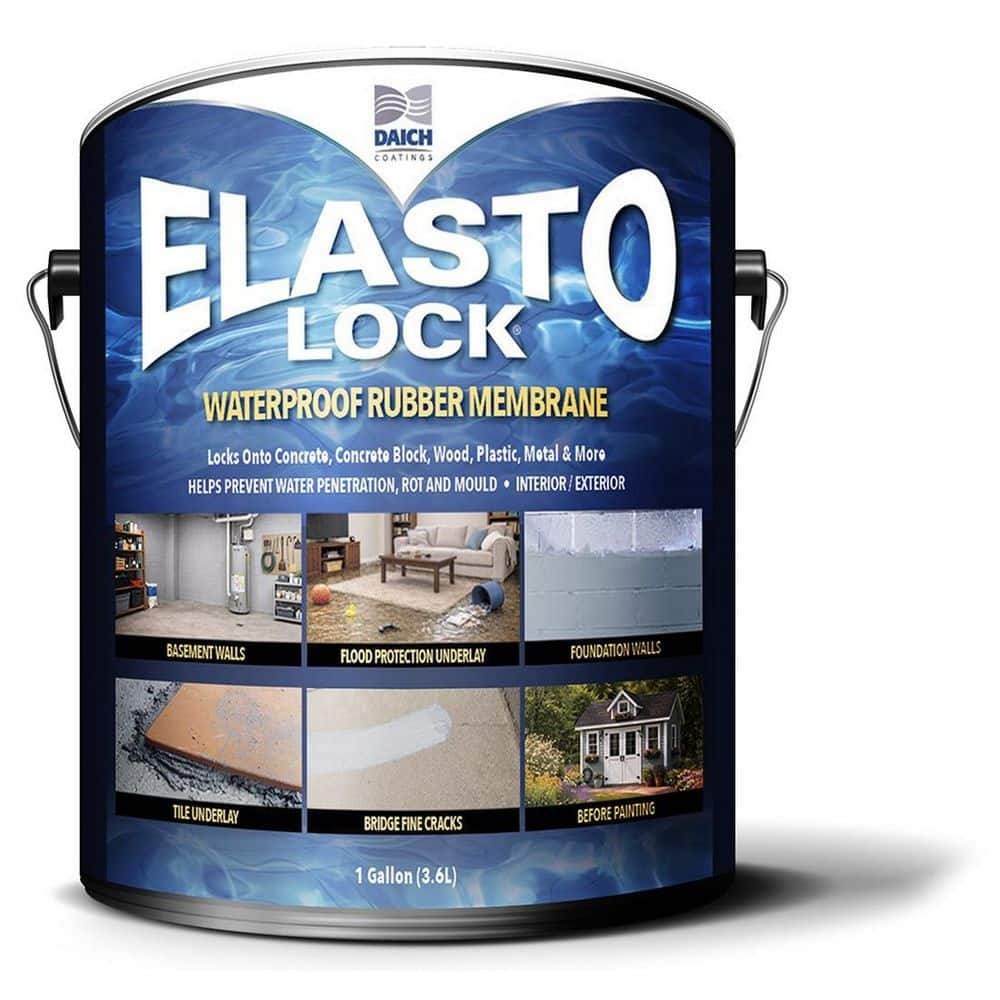 1 Gal. Gray Exterior Damp-Proof Rubber Membrane Coating and Waterproofer