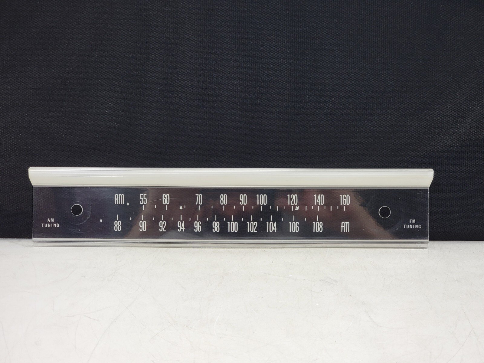 Vintage Heathkit AJ-30 Tube Tuner Parts - Tuning Glass Plastic Cover - Nice!!