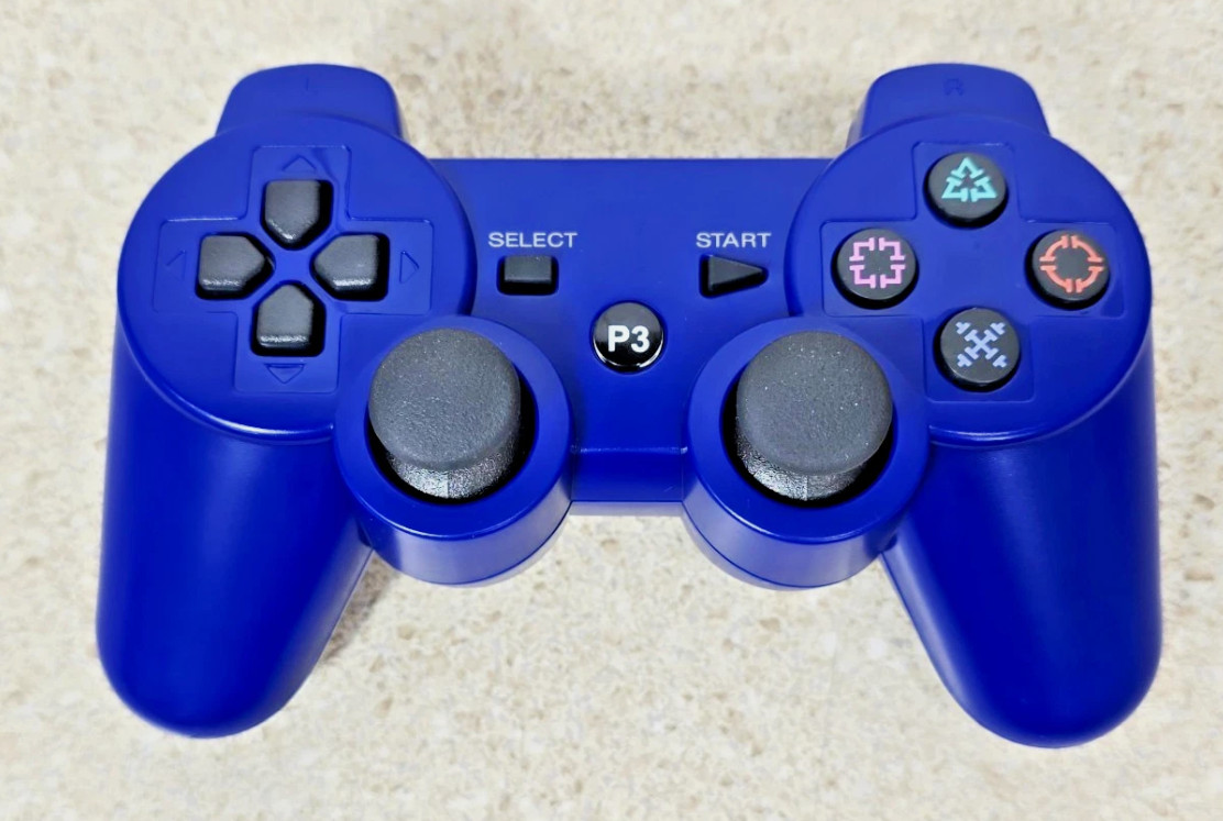 2 Wireless Controller for Sony PS3 Red/Blue PlayStation 3 - SEALED Controllers