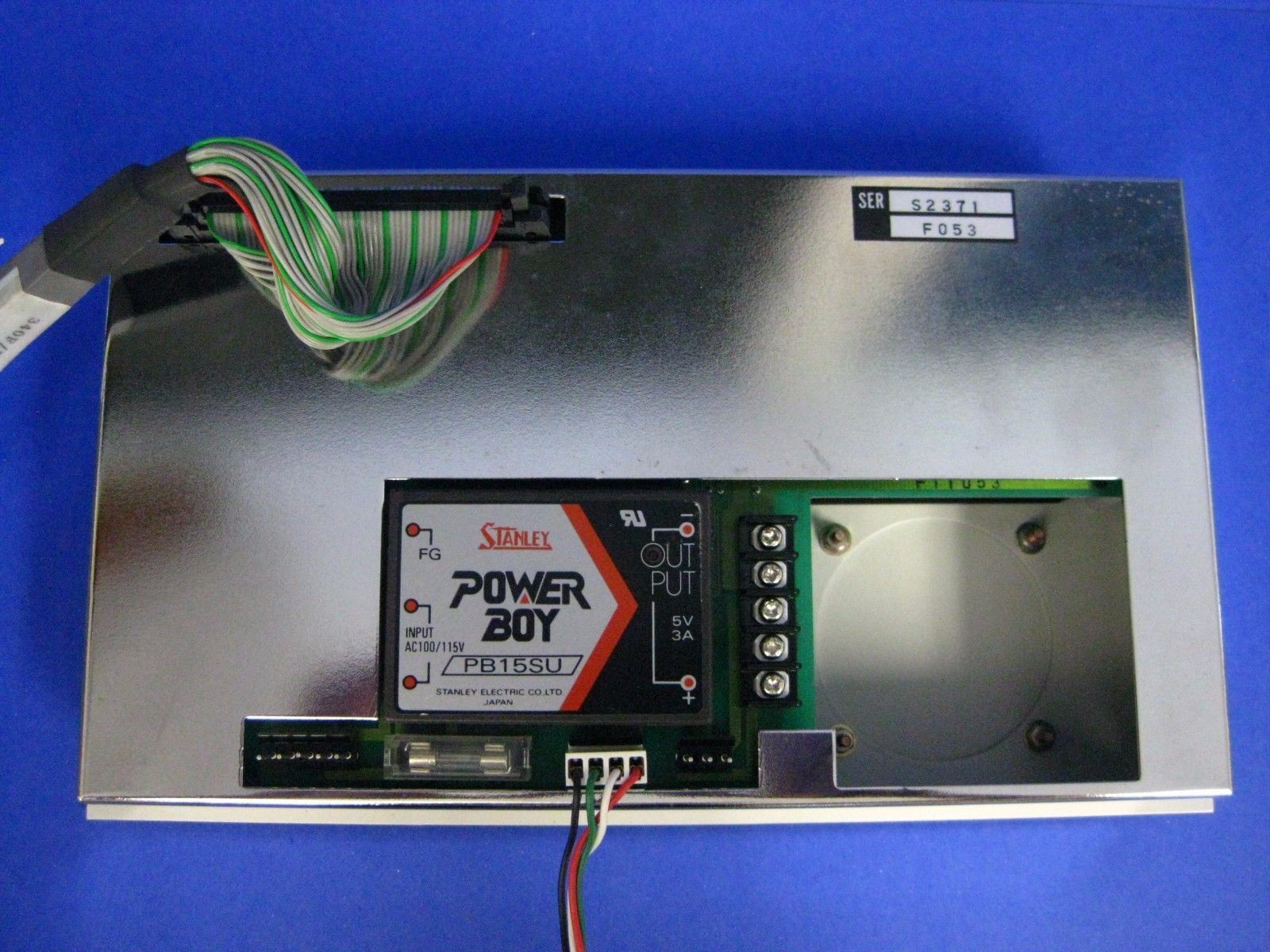 TEL Tokyo Electron Model 340 Gas Front Panel, Used