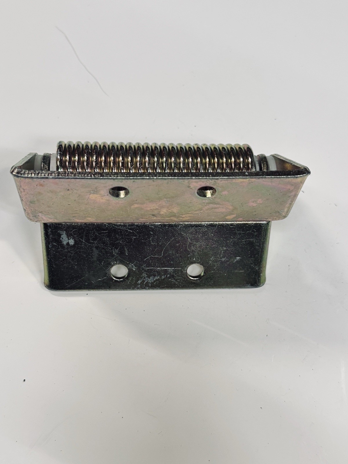 Spring Loaded Door Gate Hinge 4" Zinc Plated Steel