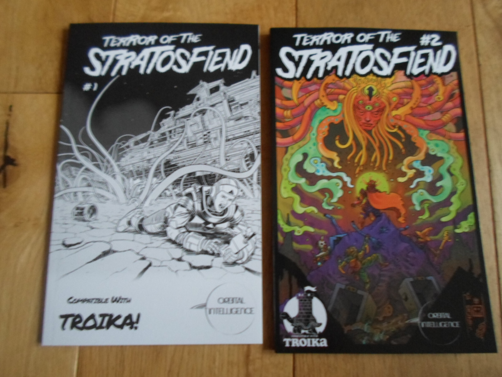 TROIKA! Terror of the Stratosfiend Issues 1 + 2 (NEW/MINT)
