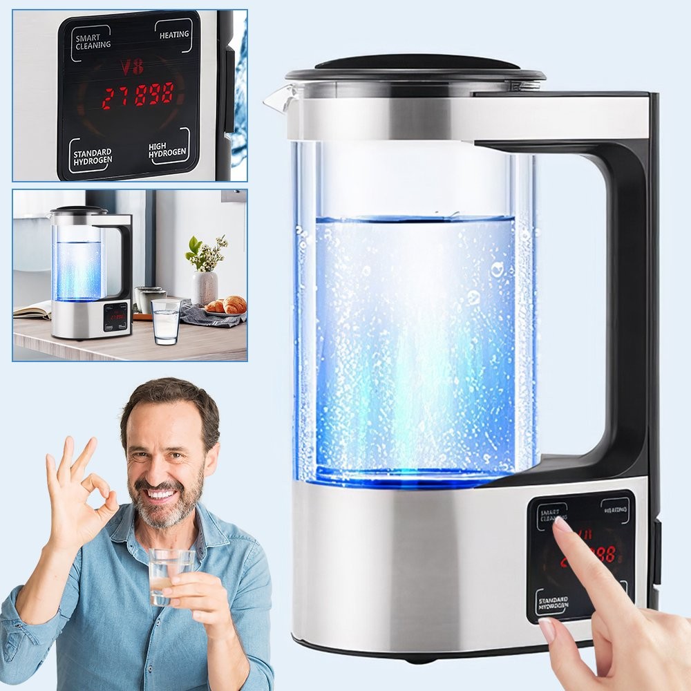 Upgraded 1800 PPB Hydrogen Water Generator 2L SPE Hydrogen Rich Water Machine
