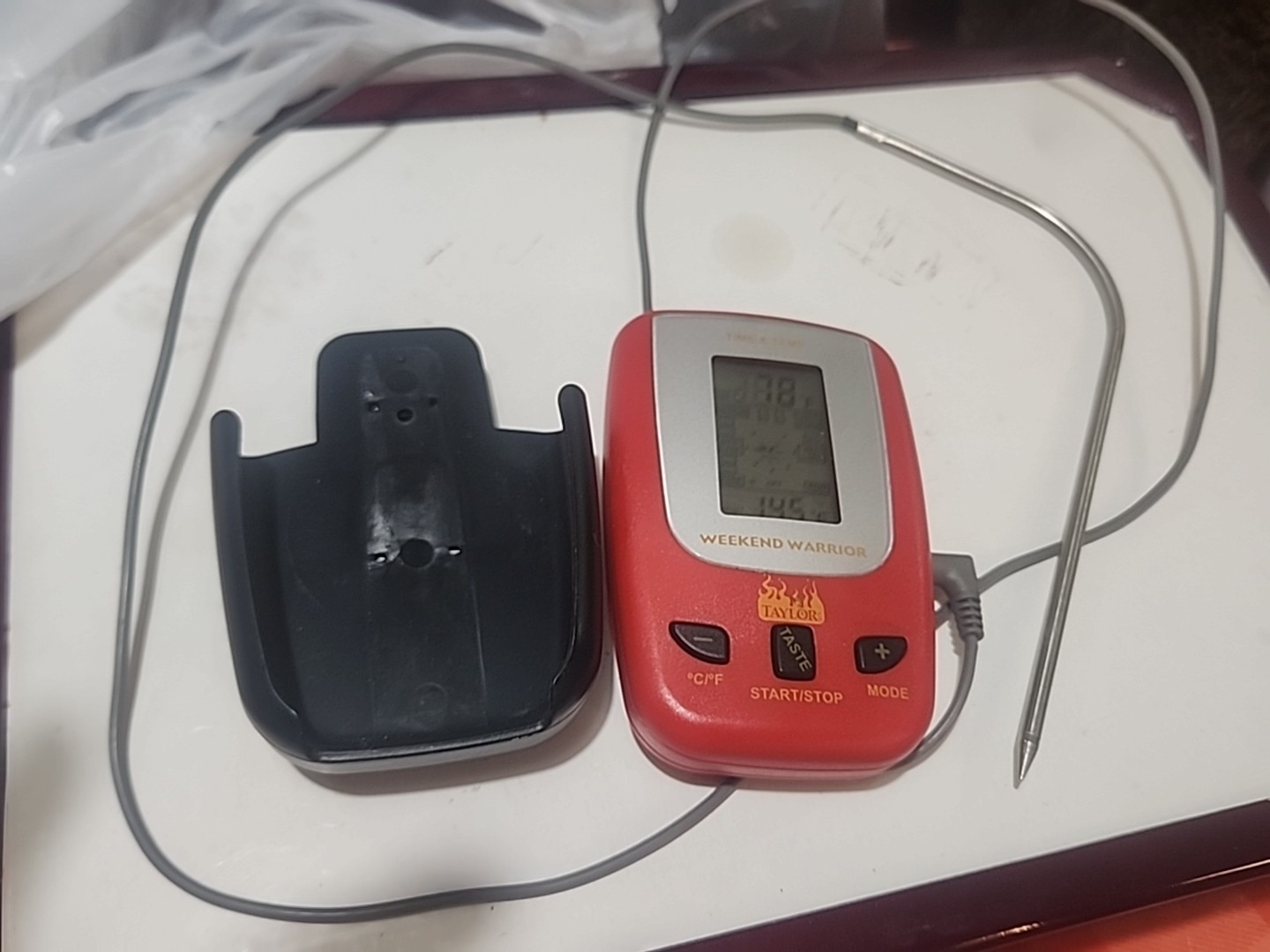 Taylor Weekend Warrior Digital Cooking Thermometer Timer 1471/808   1471/808 147