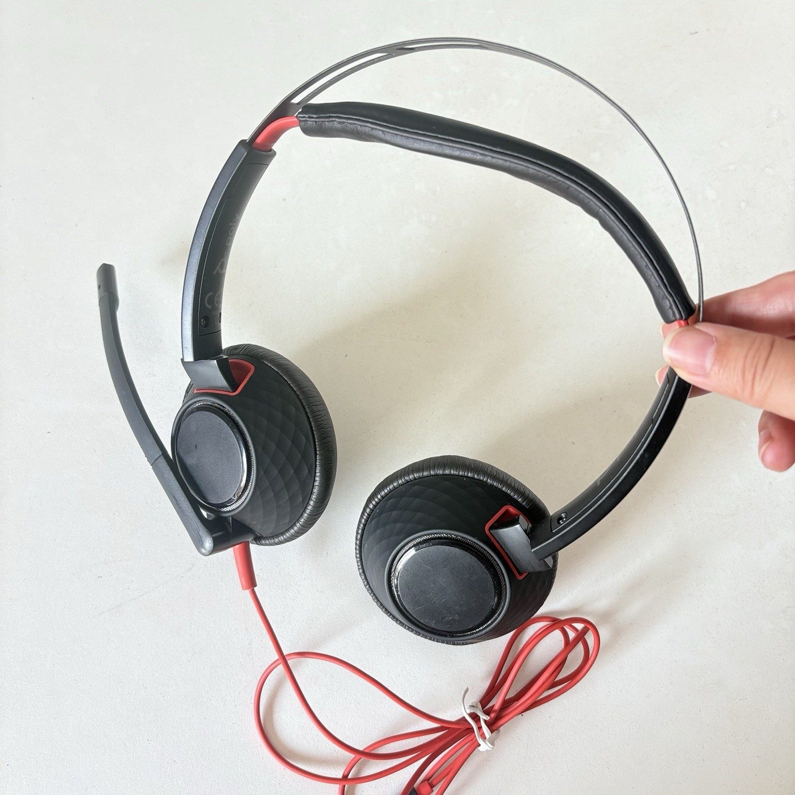 Poly C5220T Blackwire Headset ~Tested Working Great
