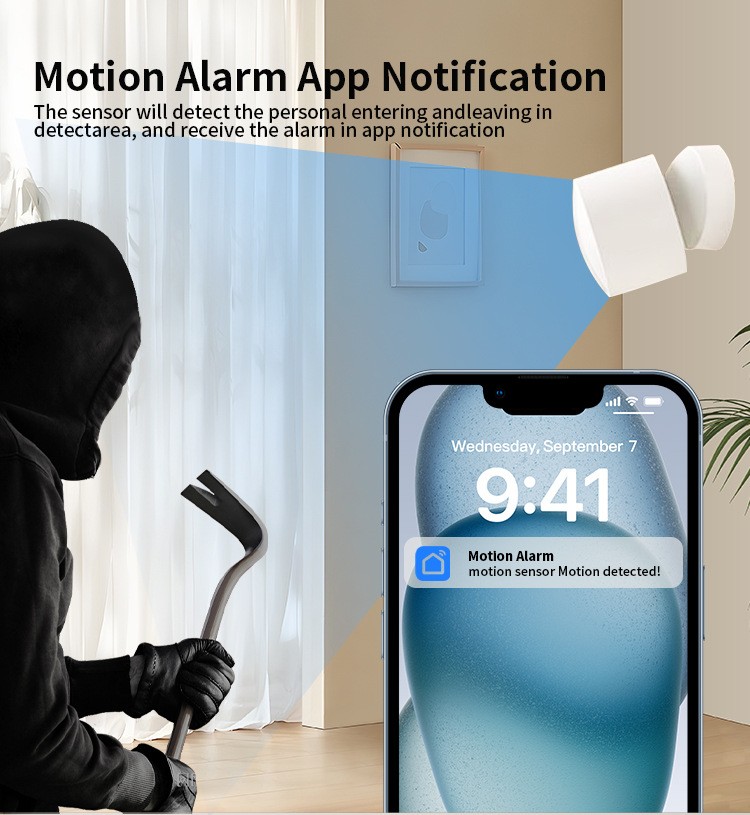 TYSHUN Smart Presence Sensor 24GHz mmWave Radar Human Detection Motion Sensor