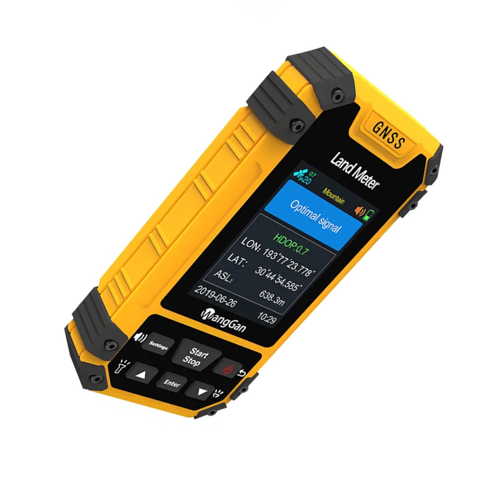 GPS Land Surveying Machine Accuracy Survey Equipment Area Distance Measure tooSq