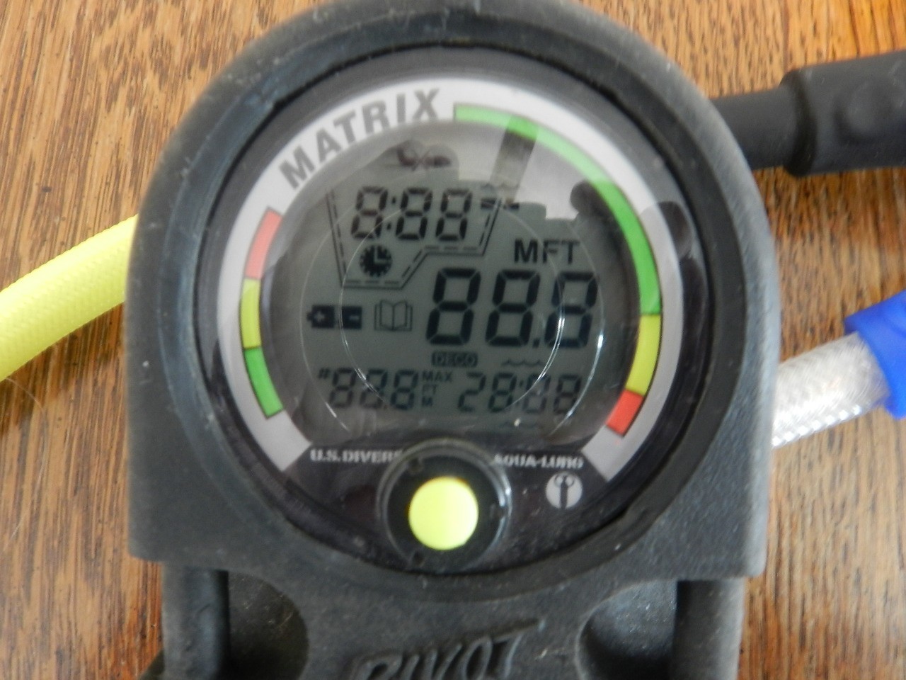 US DIVERS MICRA SEA4 REGULATOR SET-SERVICED