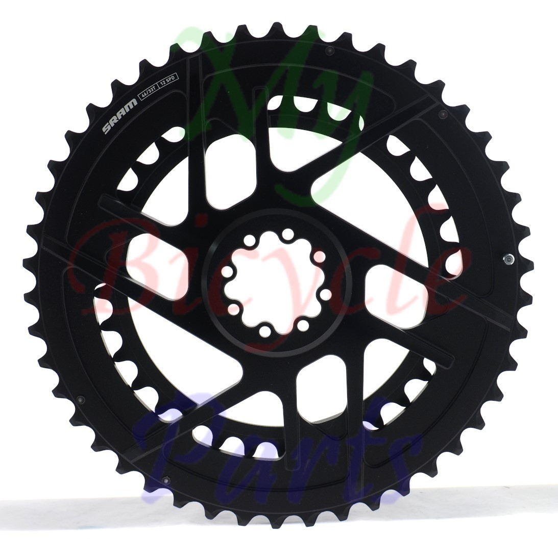 SRAM Rival E1 46-33T Chainring Kit, Road Bike, 8 bolt Direct Mount