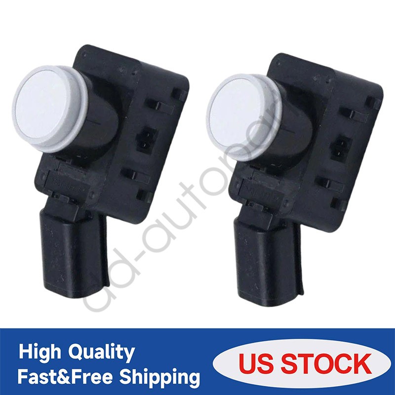 89341-K0060-A4 2x White Parking Sensor For 22-25 Toyota Tundra Venza Lexus LX600
