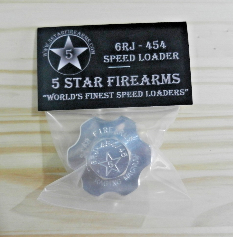Aluminum Speedloader, Speed Loader;  Raging Judge;  454; Holds 6 Rnds;  6RJ-454