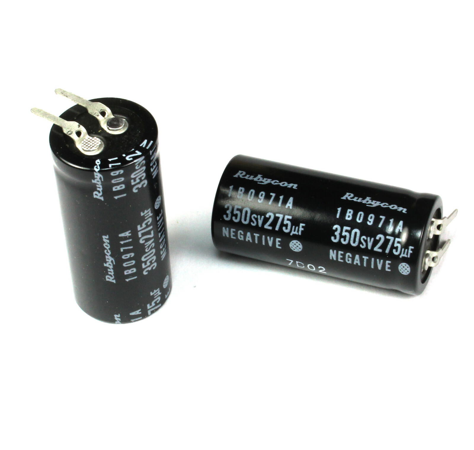 2pcs Rubycon FKX Photo Flash Capacitor 275uF 350v Radial Electrolytic 18mmX38mm