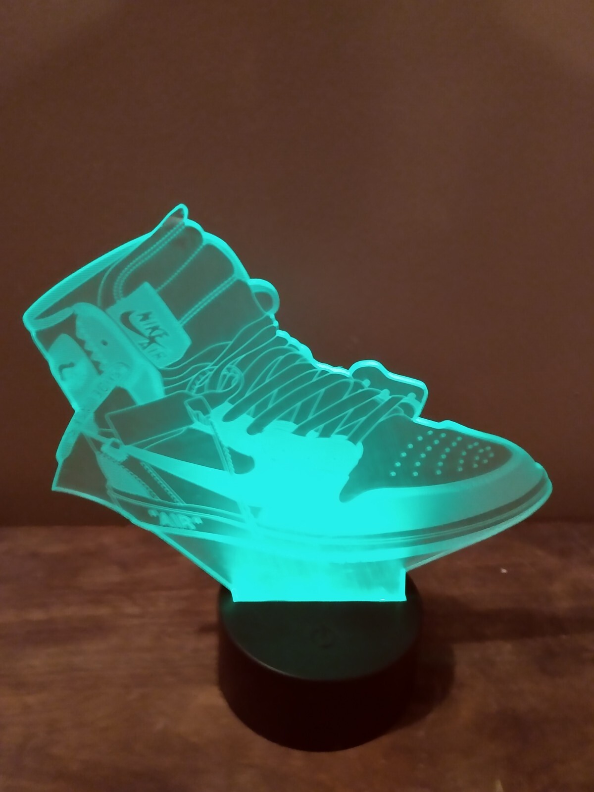 Nike Air Sneaker LED Color Changing Night Light