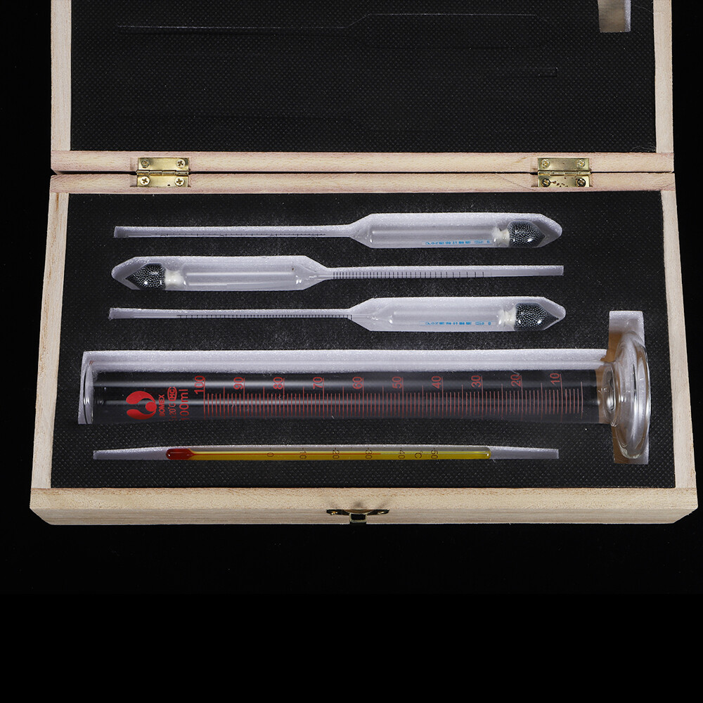 Alcohol Meter - Test Spirits/Wine Strength, Home Brewing & Distilling Essential