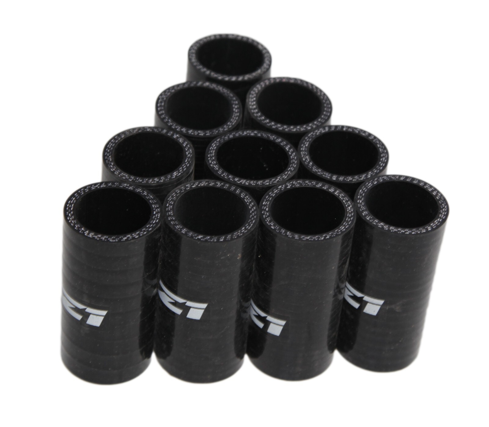 10Pieces COMBO Sale BLACK 4PLY Straight 1.18"(30MM)ID Silicone Hose Coupler Tube