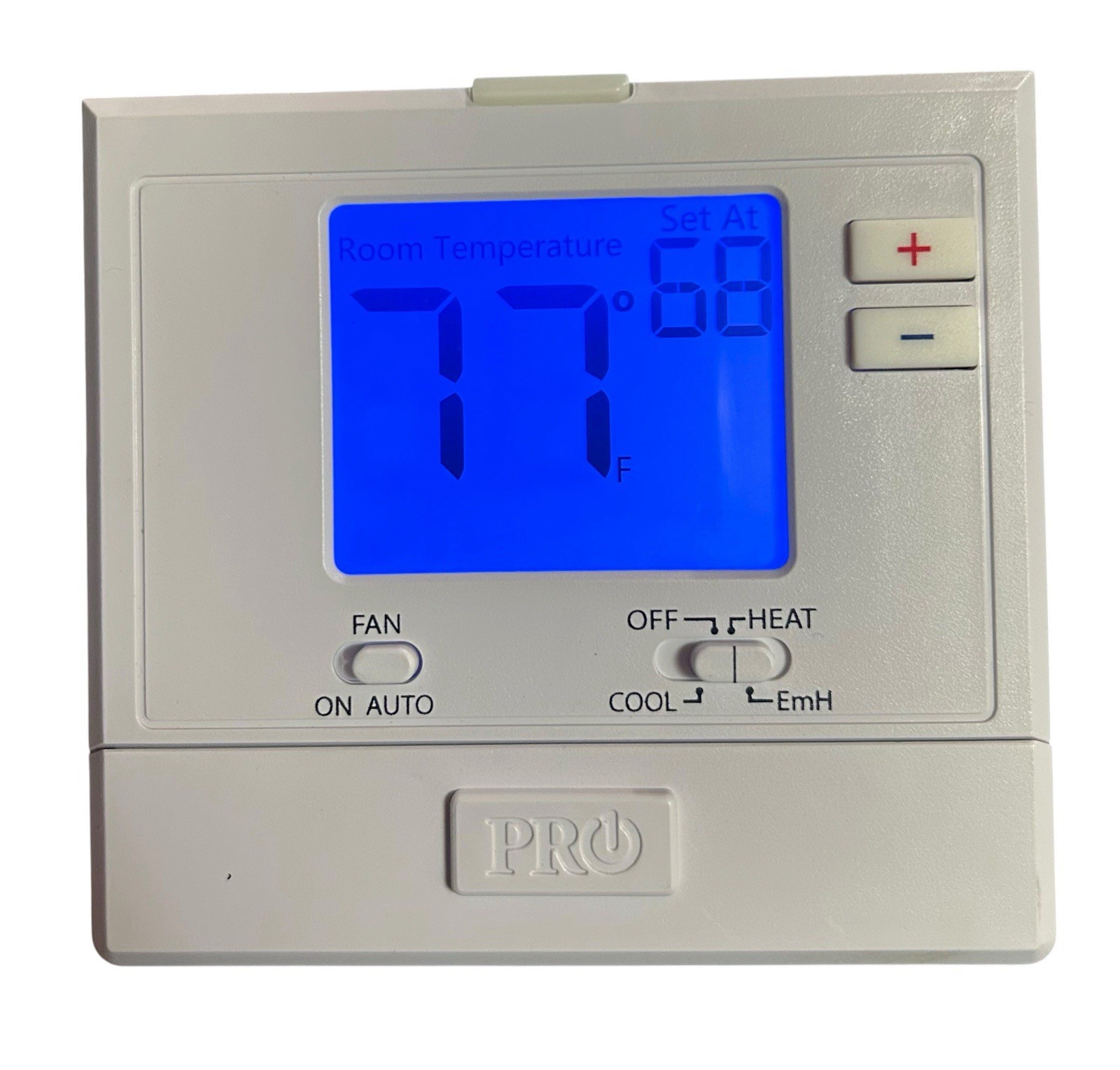 PRO1 IAQ T701 Digital Non-Programmable Pro Thermostat Single Stage 1 Heat-1 Cool