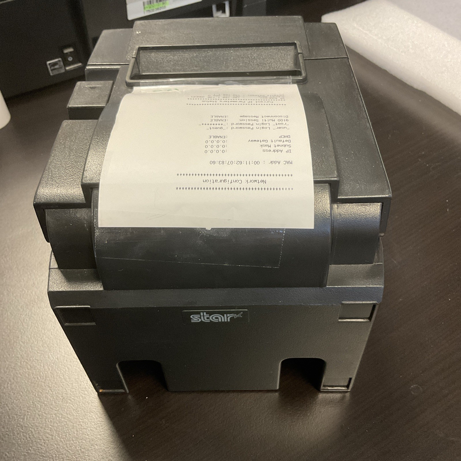 Star Micronics TSP143LAN Ethernet Thermal Receipt Printer